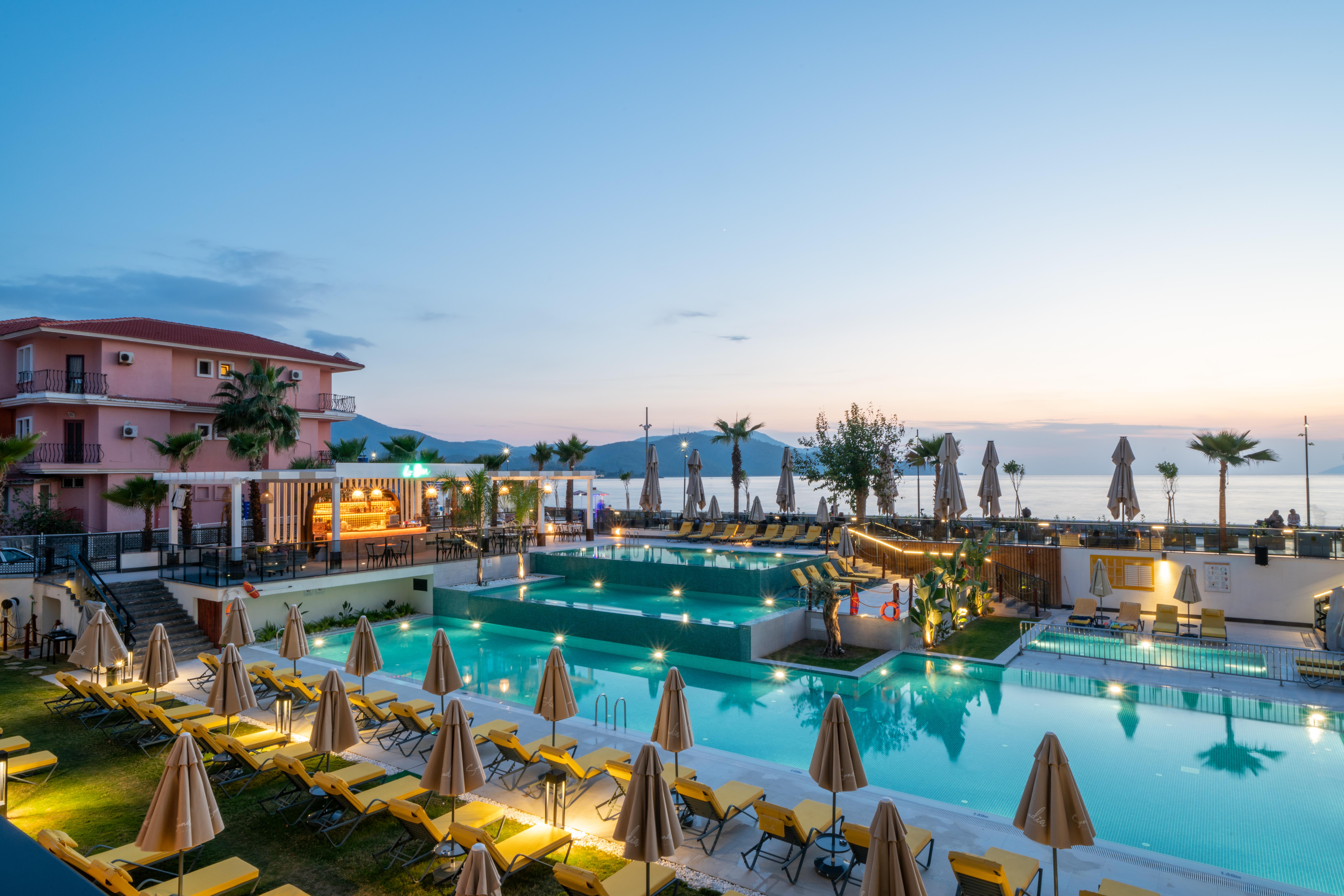Sundia Exclusive By Liberty Fethiye Adults Only Hotel Exterior foto The resort's main pool
